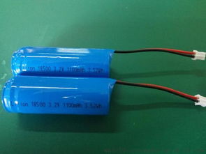 江門市朗達鋰電池 18500 3.2V 1100mAh 廠家直銷，大量供應(yīng)電動玩具電池及高清圖片展示